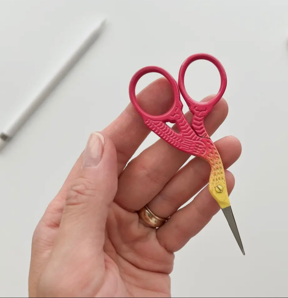 Stork Scissors - Mango Tango