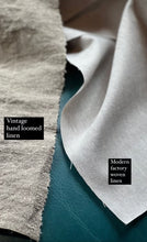 Load image into Gallery viewer, Vintage Linen Floppy Shopper - Send Your Own Fabric
