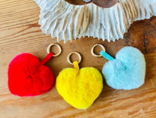 Load image into Gallery viewer, Mellow Yellow Heart Scissor Floof
