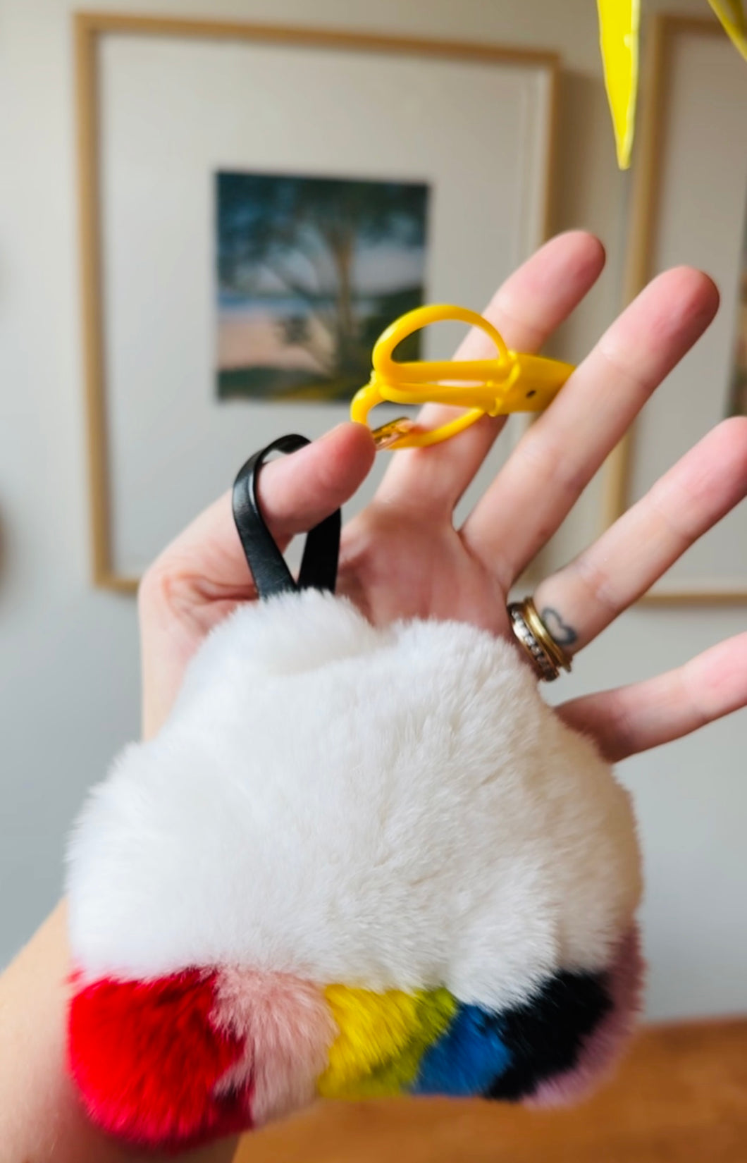 Rainbow Cloud Scissor Floof