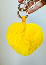 Load image into Gallery viewer, Mellow Yellow Heart Scissor Floof
