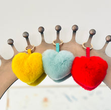 Load image into Gallery viewer, Mellow Yellow Heart Scissor Floof
