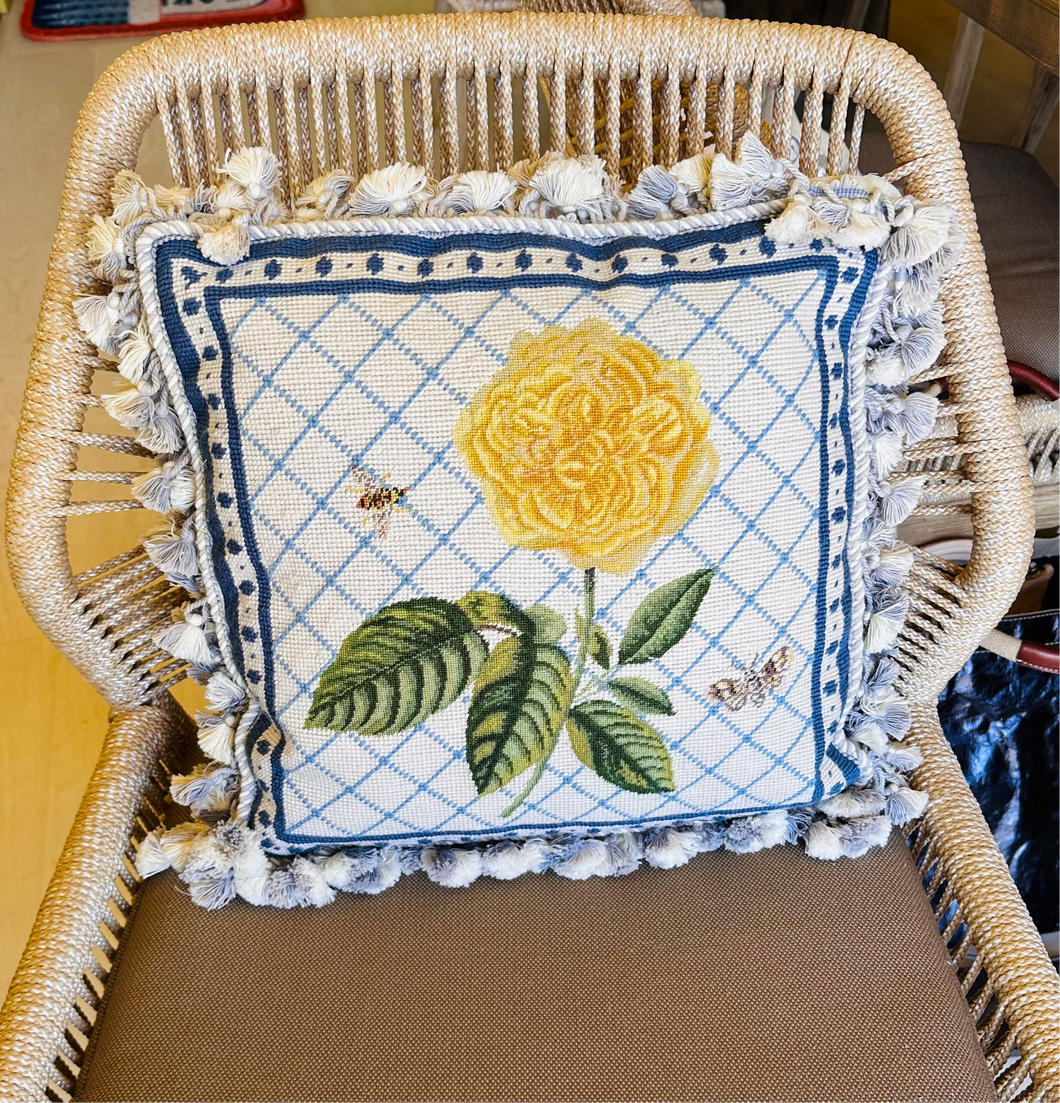 Vintage Rose Pillow